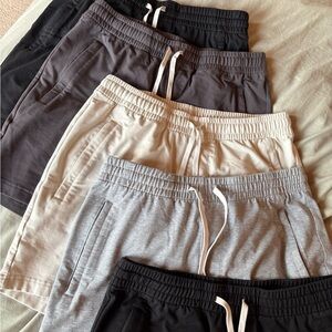 PIONEER Men's Athletic Shorts - pack of 5. Like new.
